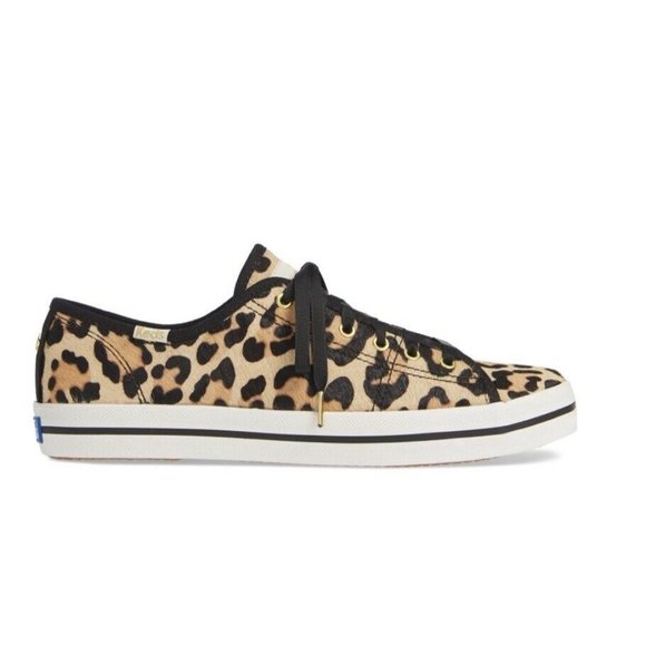 NIB KEDS® X KATE SPADE NEW YORK Kickstart Genuine Calf Hair Sneaker - Picture 1 of 6